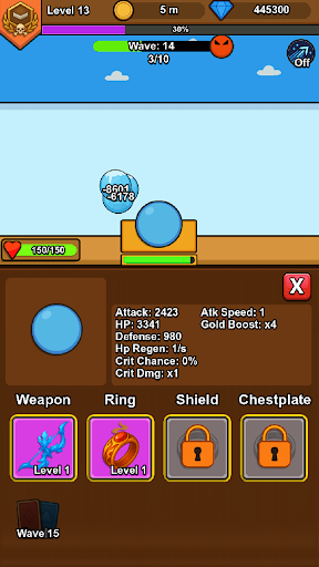 Minimalist Idle RPG Screenshots