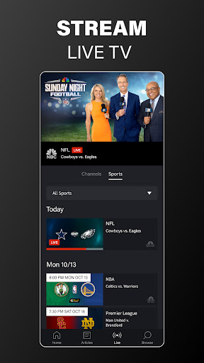 NBC Sports Screenshots