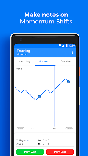 Top Tennis Tracker Screenshots