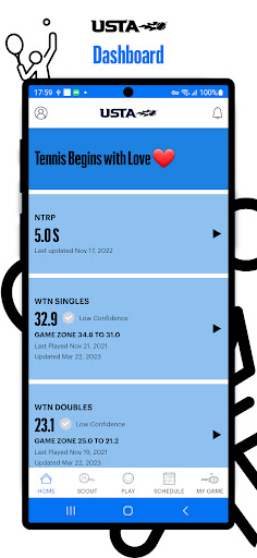 USTA Tennis Screenshots
