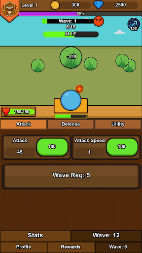 Minimalist Idle RPG Screenshots