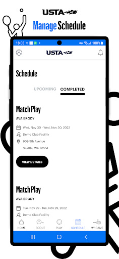 USTA Tennis Screenshots