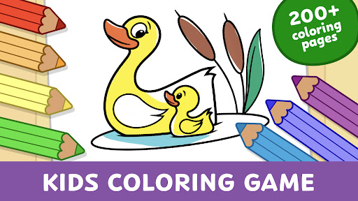 Kids Coloring Games & Drawing Screenshots
