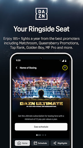 DAZN - Watch Live Sports Screenshots