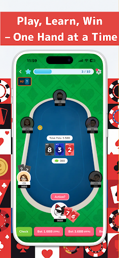 POKER Q'z: Learn Poker & GTO Screenshots