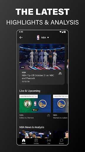 NBC Sports Screenshots
