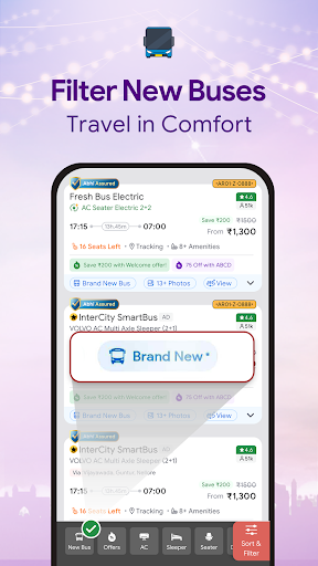 AbhiBus Bus Ticket Booking App Screenshots