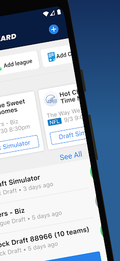 Fantasy Football Draft Wizard Screenshots