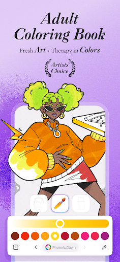 Artasy - Adult Coloring Book Screenshots