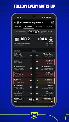ESPN Fantasy Sports Screenshots