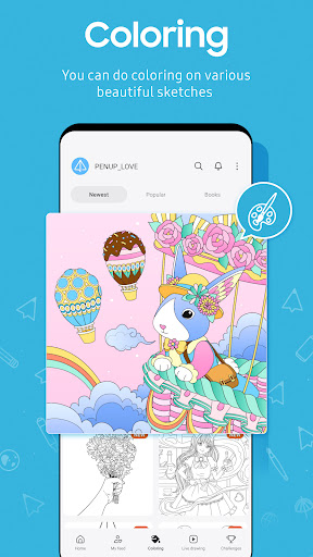 PENUP – Drawing-sharing SNS Screenshots