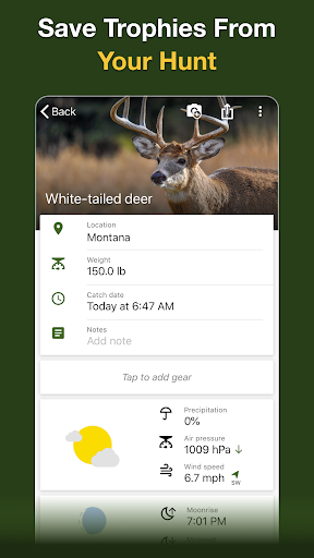 Hunting Points: GPS Hunt Map Screenshots