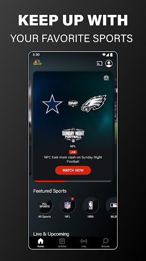 NBC Sports Screenshots