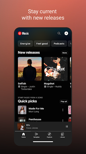 YouTube Music Screenshots