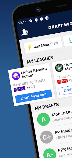 Fantasy Football Draft Wizard Screenshots