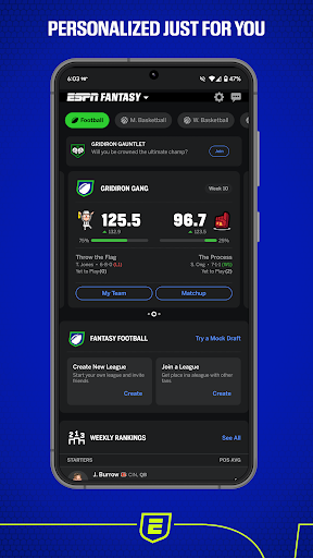 ESPN Fantasy Sports Screenshots