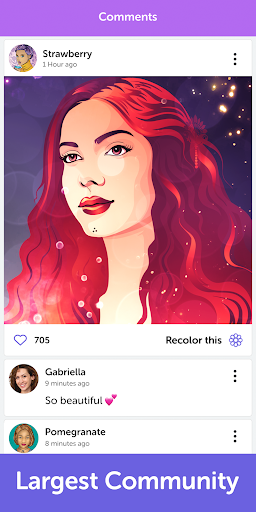 Recolor - Art Coloring Pages Screenshots