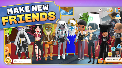 Hotel Hideaway: Avatar & Chat Screenshots