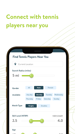 TennisPAL: Find Players Nearby Screenshots