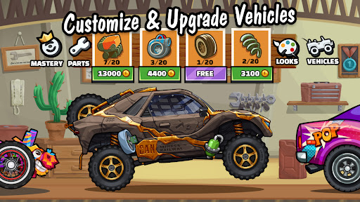 Hill Climb Racing 2 Screenshots