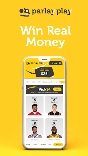 ParlayPlay Fantasy Sports Game Screenshots