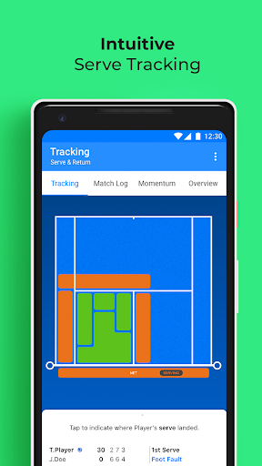Top Tennis Tracker Screenshots
