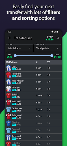 Fantasy Football Manager Pro Screenshots