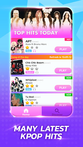 Kpop Tiles: Piano Rhythm Game Screenshots