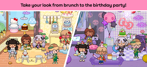 Toca Boca World x Hello Kitty Screenshots