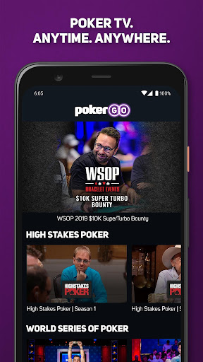 PokerGO: Stream Poker TV Screenshots