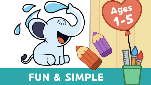 Kids Coloring Games & Drawing Screenshots