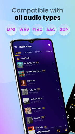 Music Player & MP3 Player Screenshots