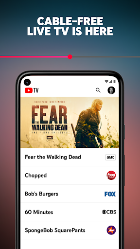 YouTube TV: Live TV & more Screenshots